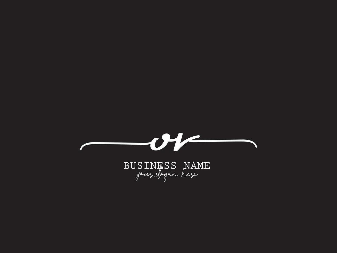 Luxury Or Fashion Logo, Signature OR Logo Letter Design For You vector