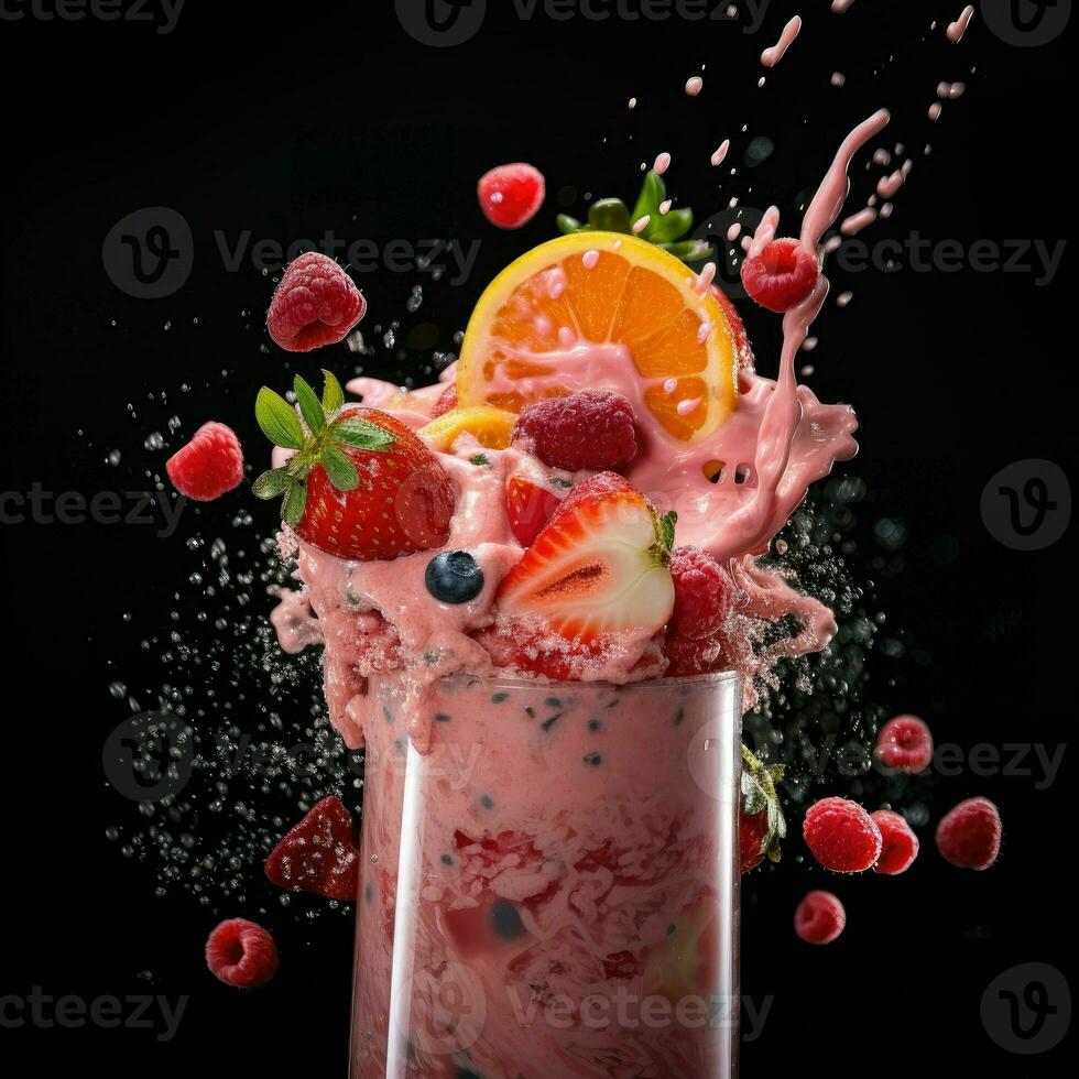 AI Generative a photo of smoothie