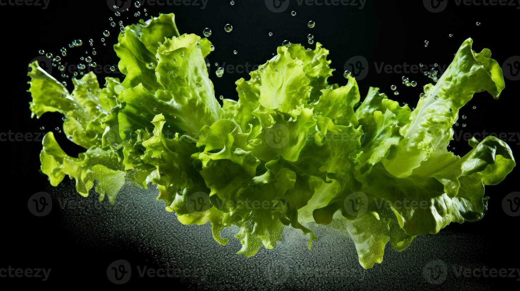AI Generative a photo of lettuce