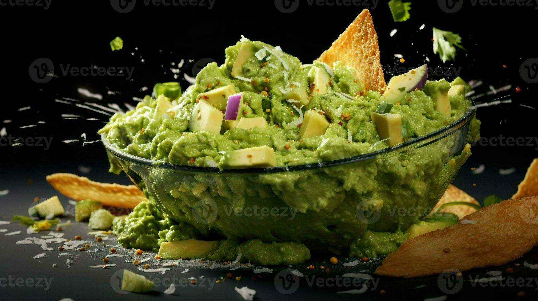 AI Generative a photo of guacamole