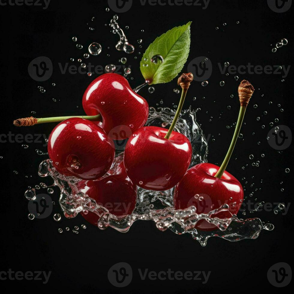 AI Generative a photo of cherry