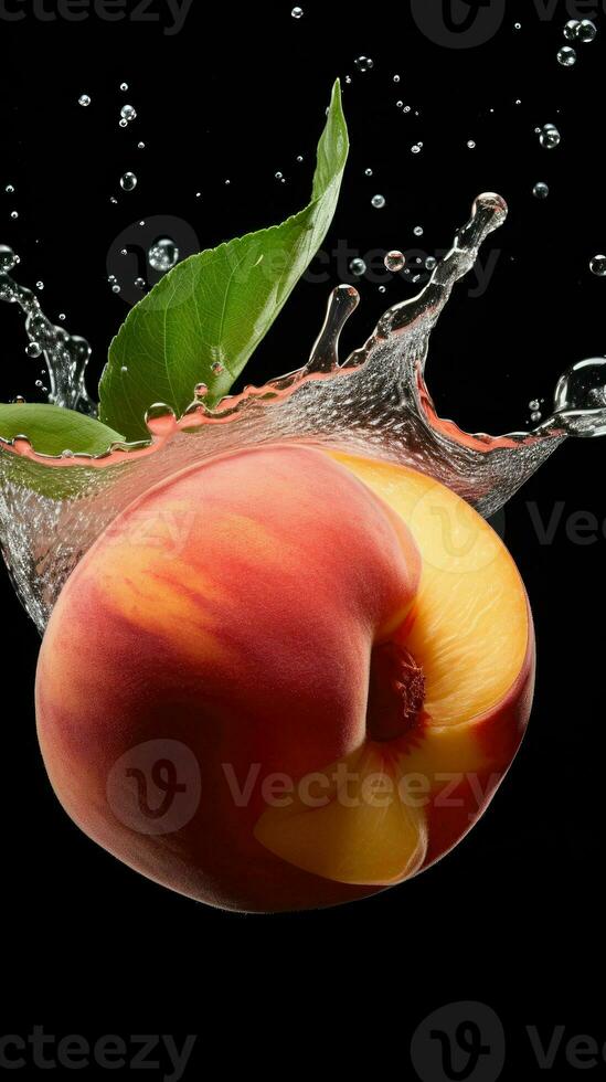 AI Generative a photo of peach