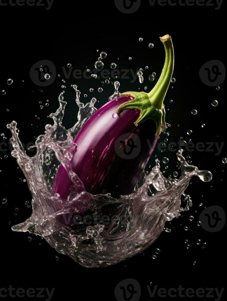 AI Generative a photo of eggplant