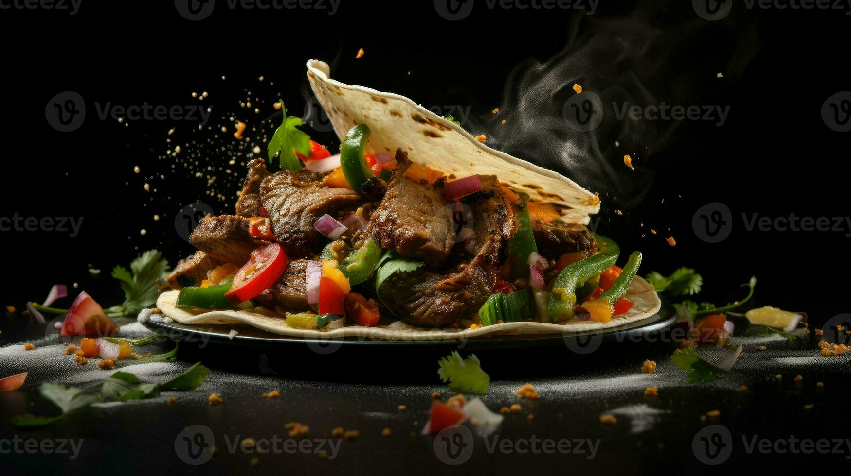 AI Generative a photo of fajitas