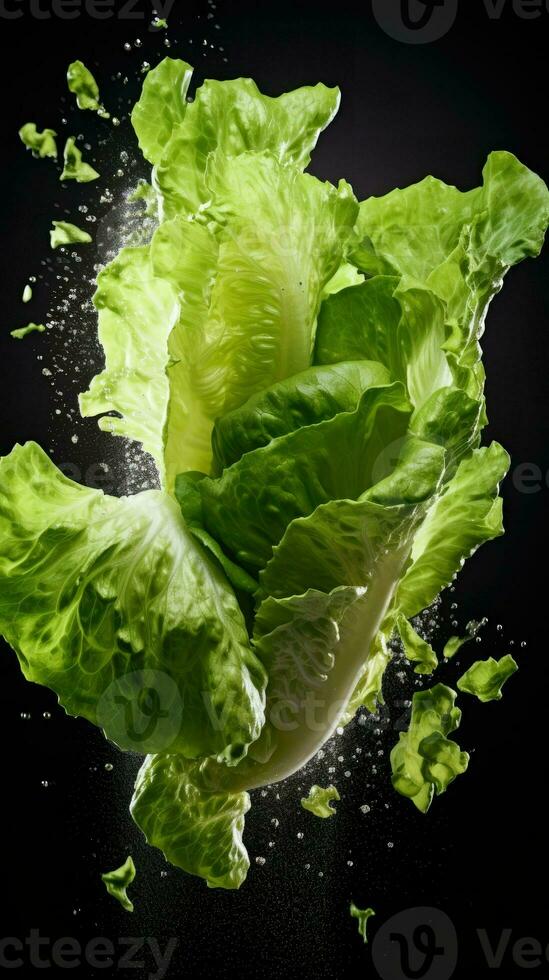 AI Generative a photo of lettuce