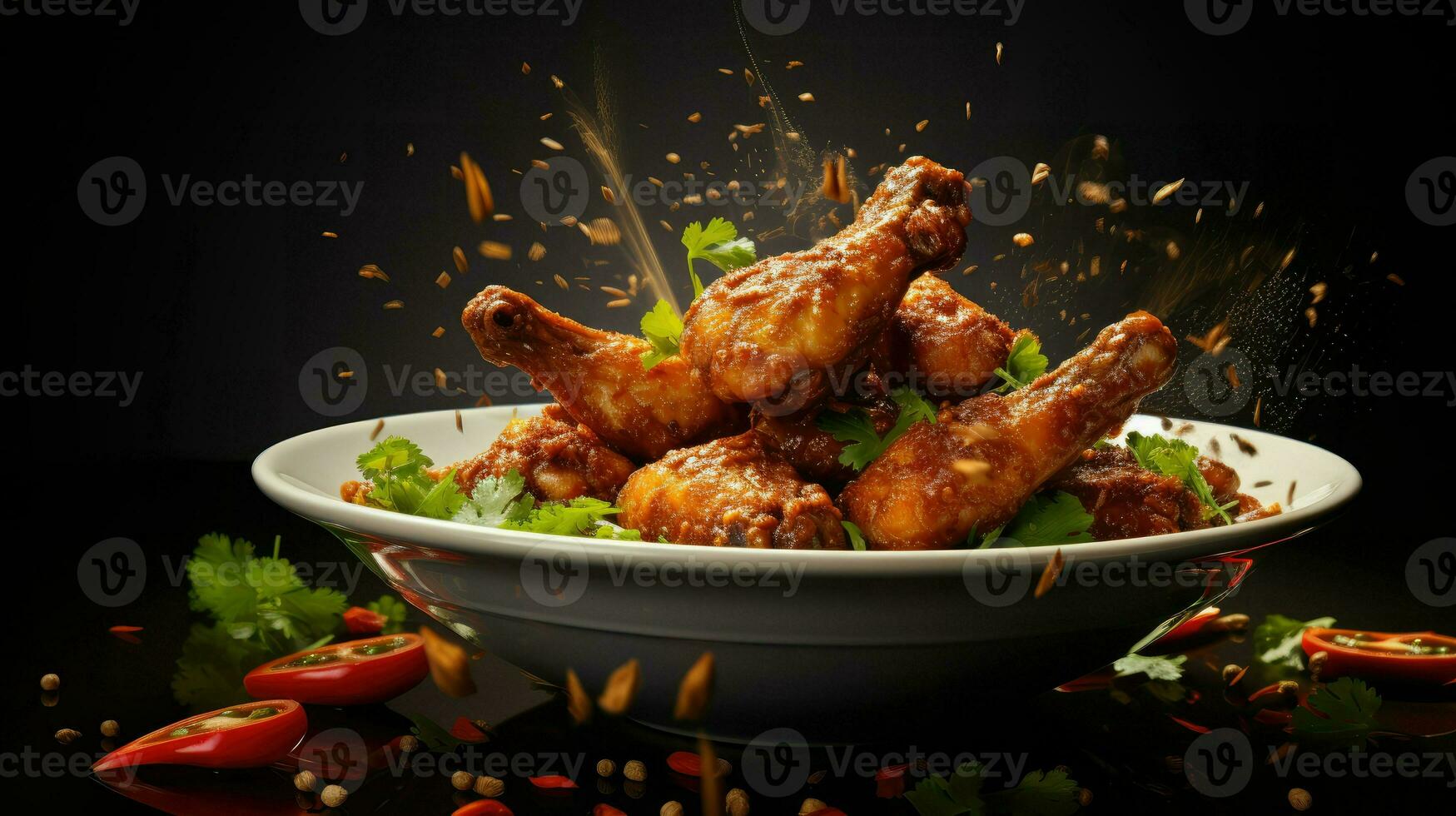 AI Generative a photo of curry