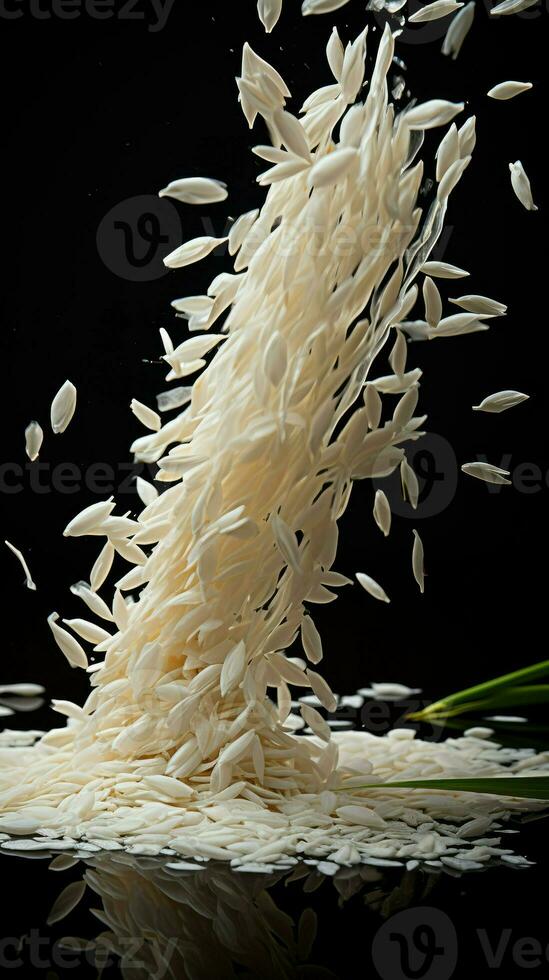 AI Generative a photo of rice