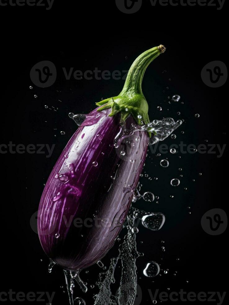 AI Generative a photo of eggplant