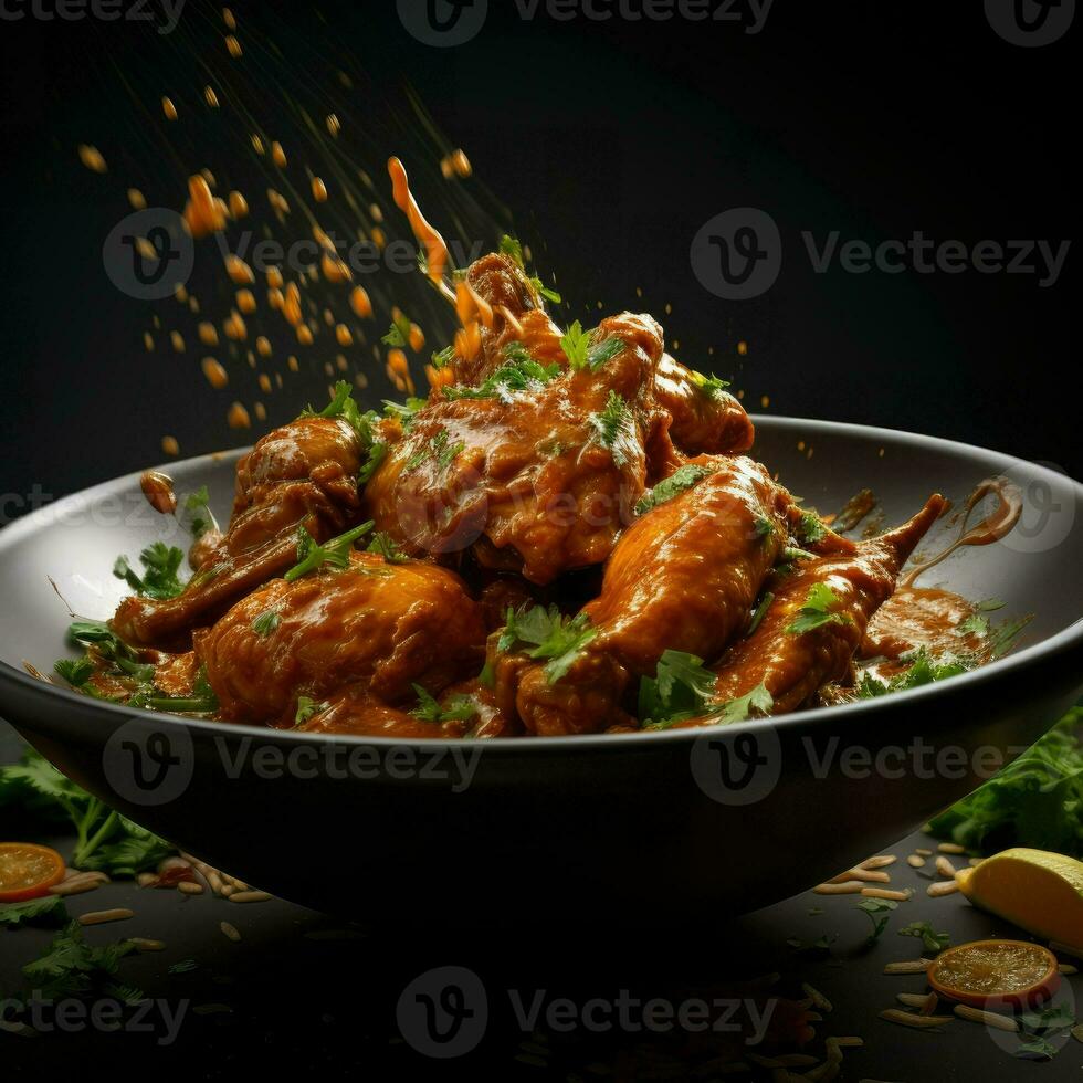 AI Generative a photo of curry