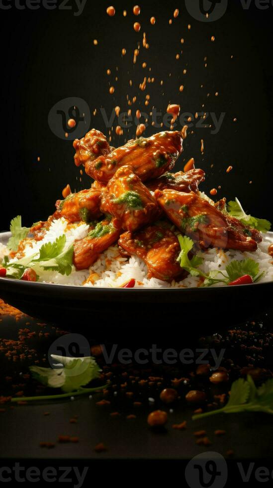 AI Generative a photo of curry