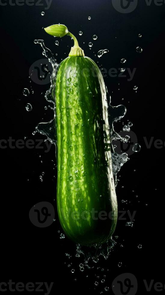 AI Generative a photo of cucumber