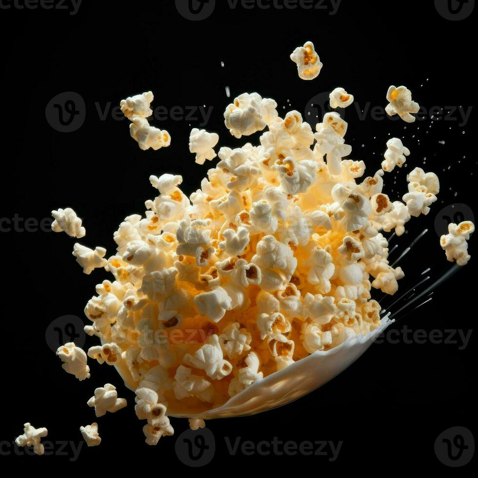 AI Generative a photo of popcorn