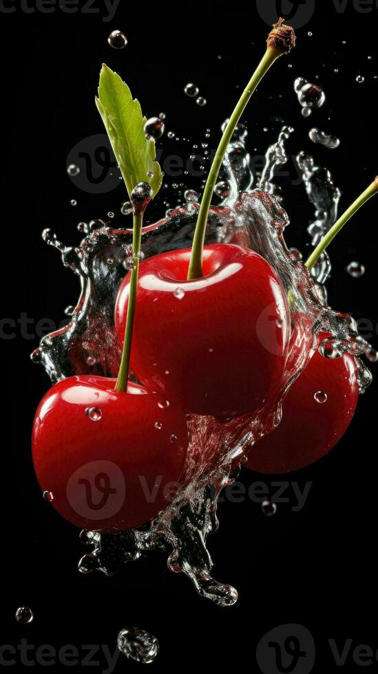 AI Generative a photo of cherry