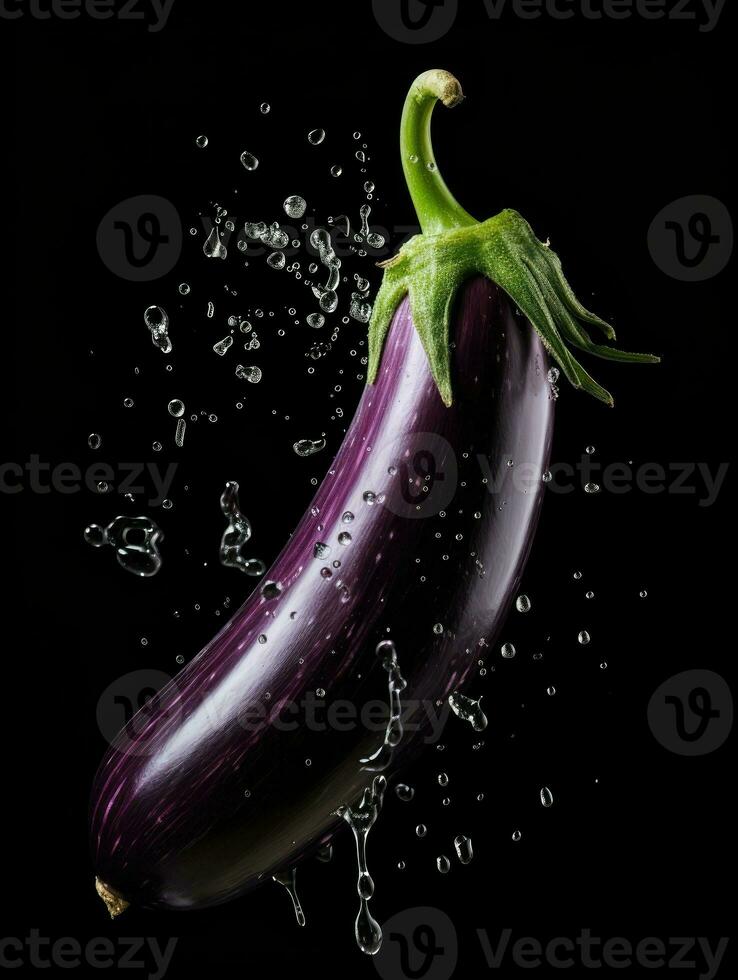 AI Generative a photo of eggplant