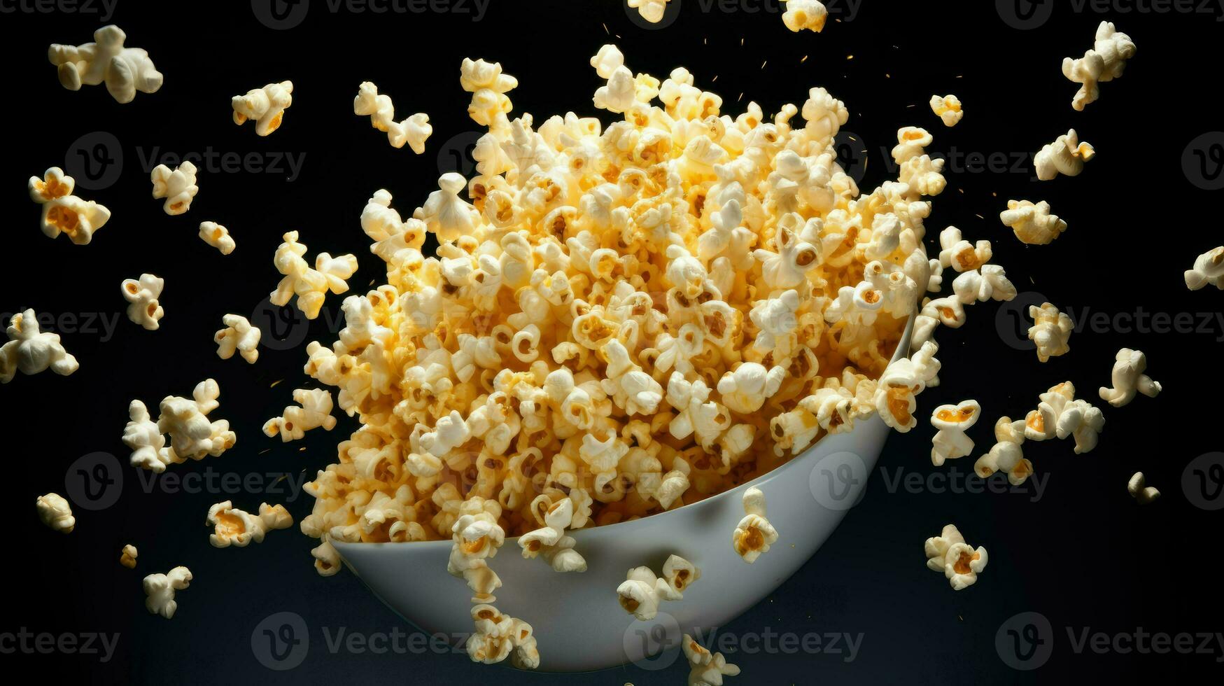AI Generative a photo of popcorn