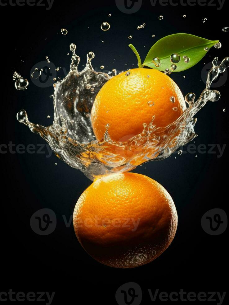 AI Generative a photo of clementine