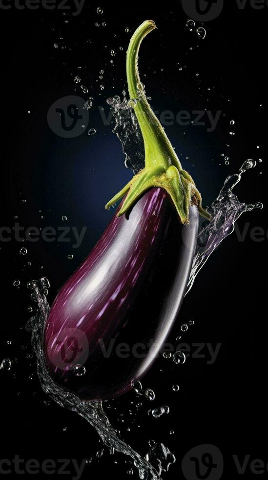 AI Generative a photo of eggplant