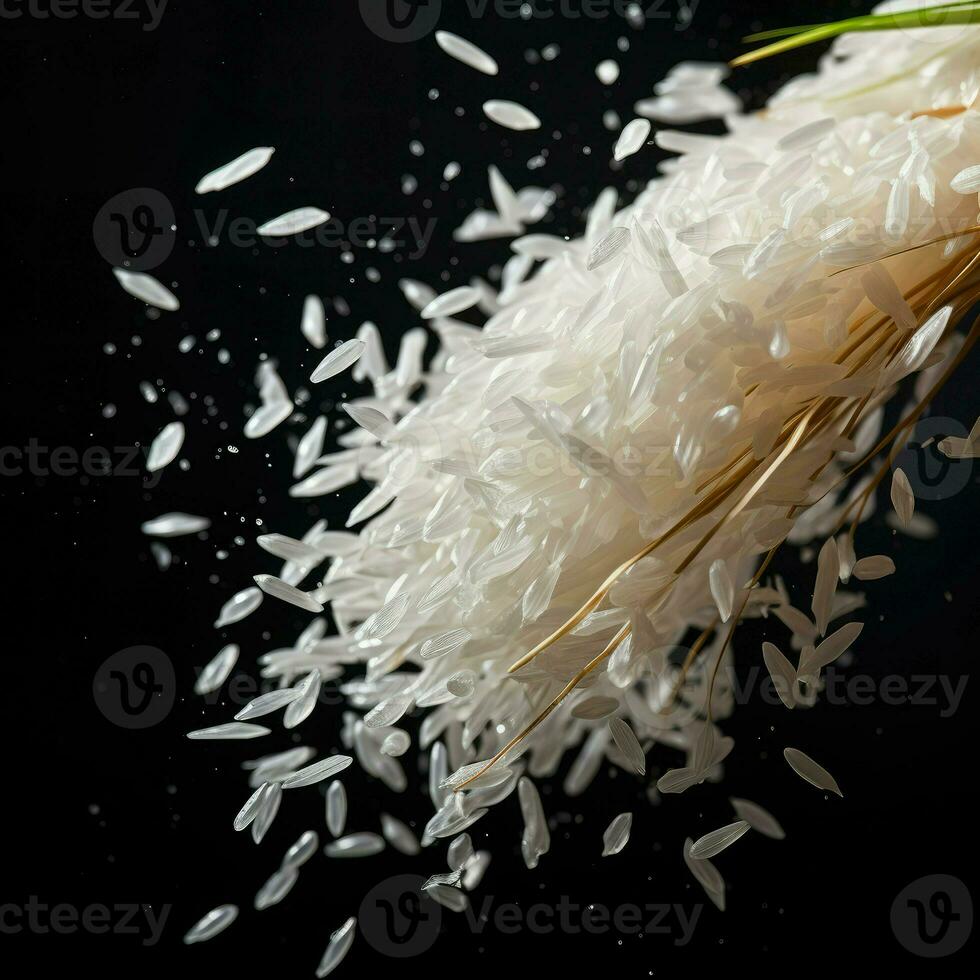 AI Generative a photo of rice