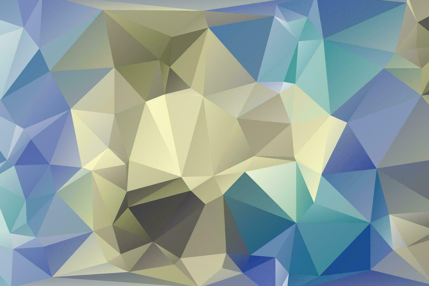 Low Poly Background Poster Banner Design vector