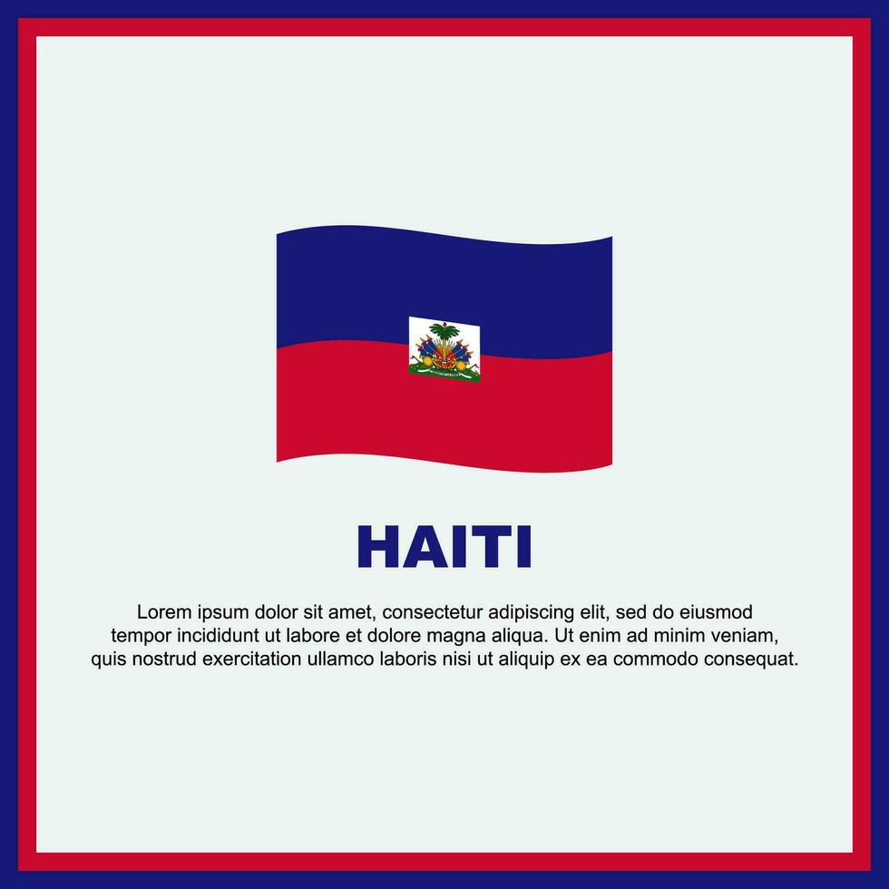 Haiti Flag Background Design Template. Haiti Independence Day Banner Haiti Flag Background Design Template. Haiti Independence Day Banner