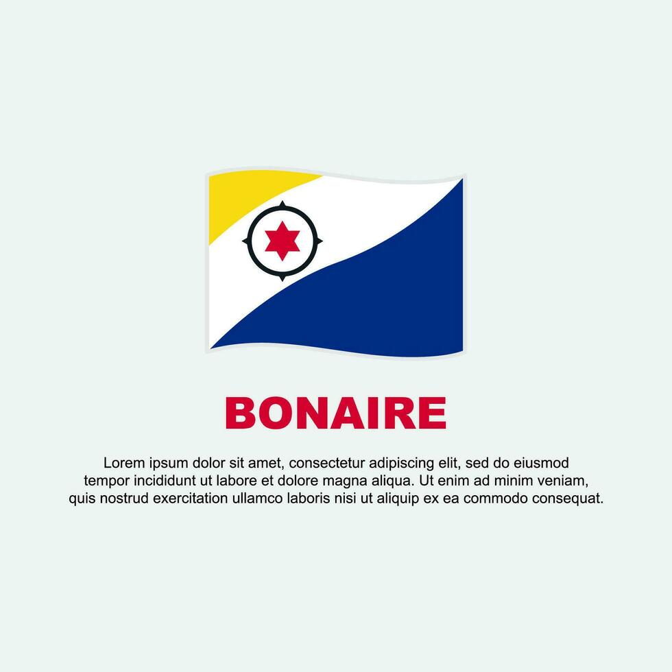 bonaire bandera antecedentes diseño modelo. bonaire independencia día bandera social medios de comunicación correo. bonaire antecedentes vector