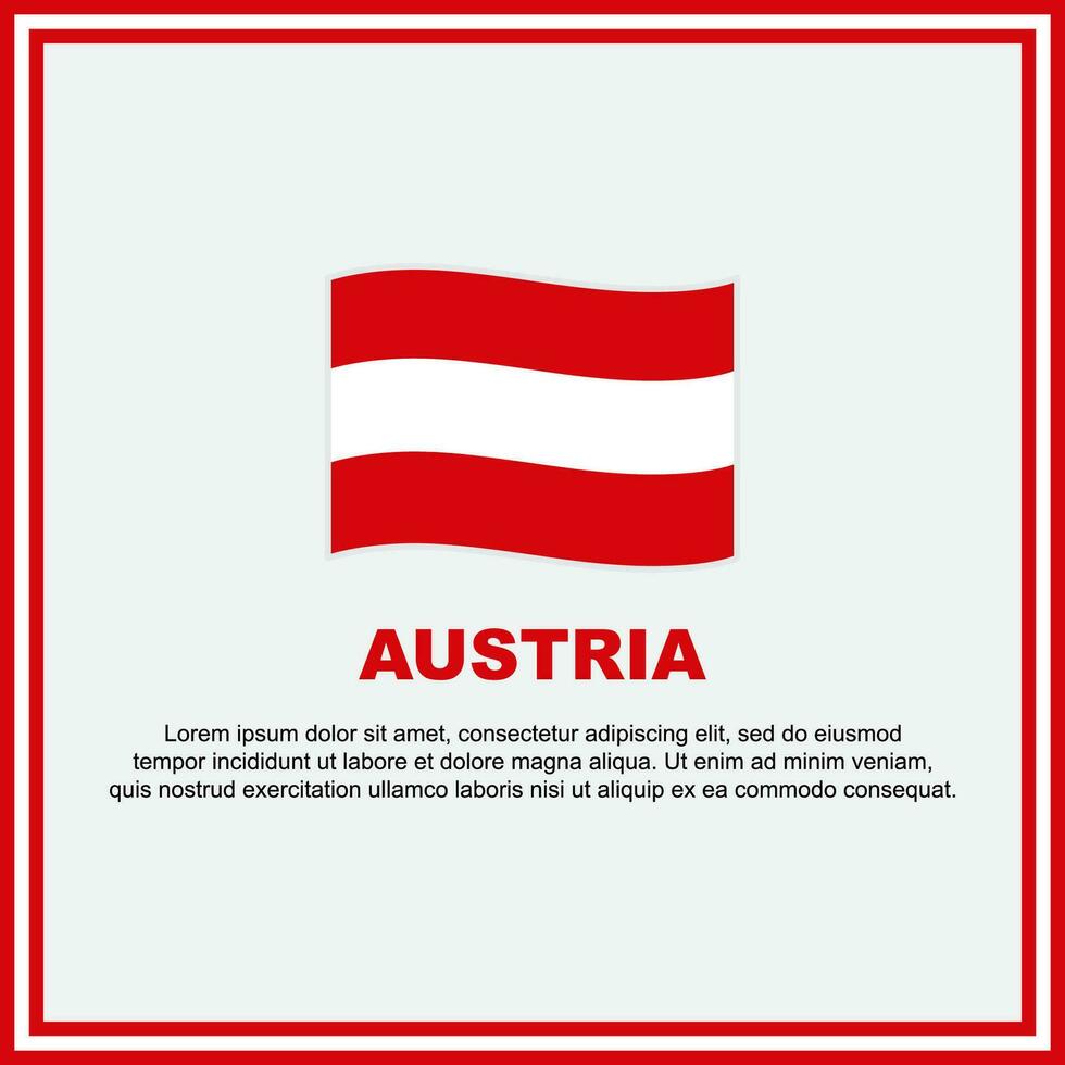 Austria bandera antecedentes diseño modelo. Austria independencia día bandera social medios de comunicación correo. Austria bandera vector