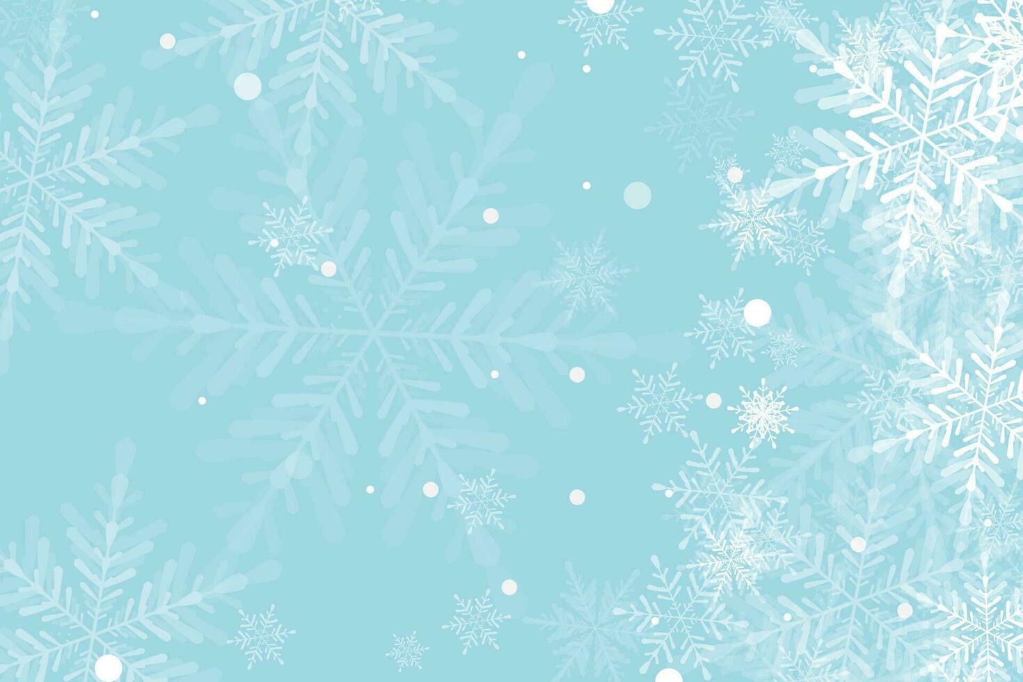 Holiday greeting with snowflake background.christmas background. vector