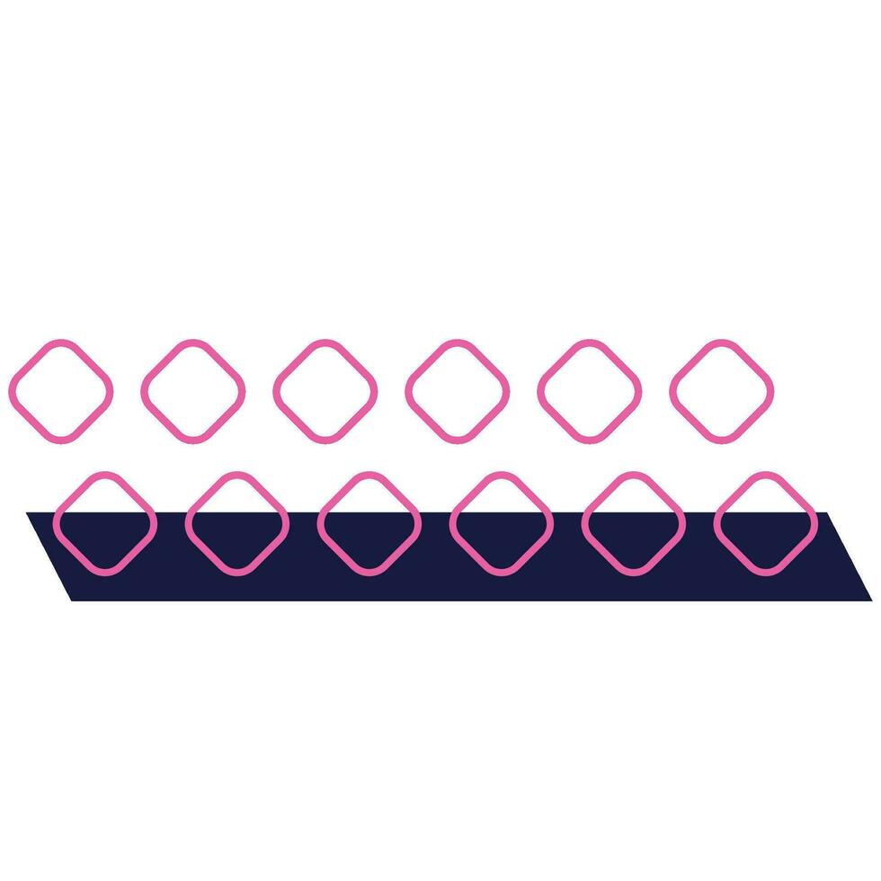 Memphis Geometry Illustration vector