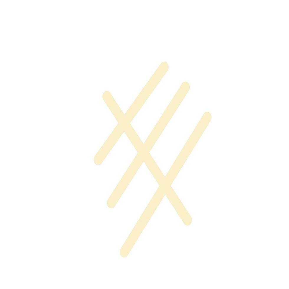 Hand Drawn Lines vector