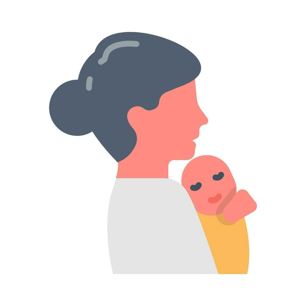 Mother icon in vector. Illustration vector