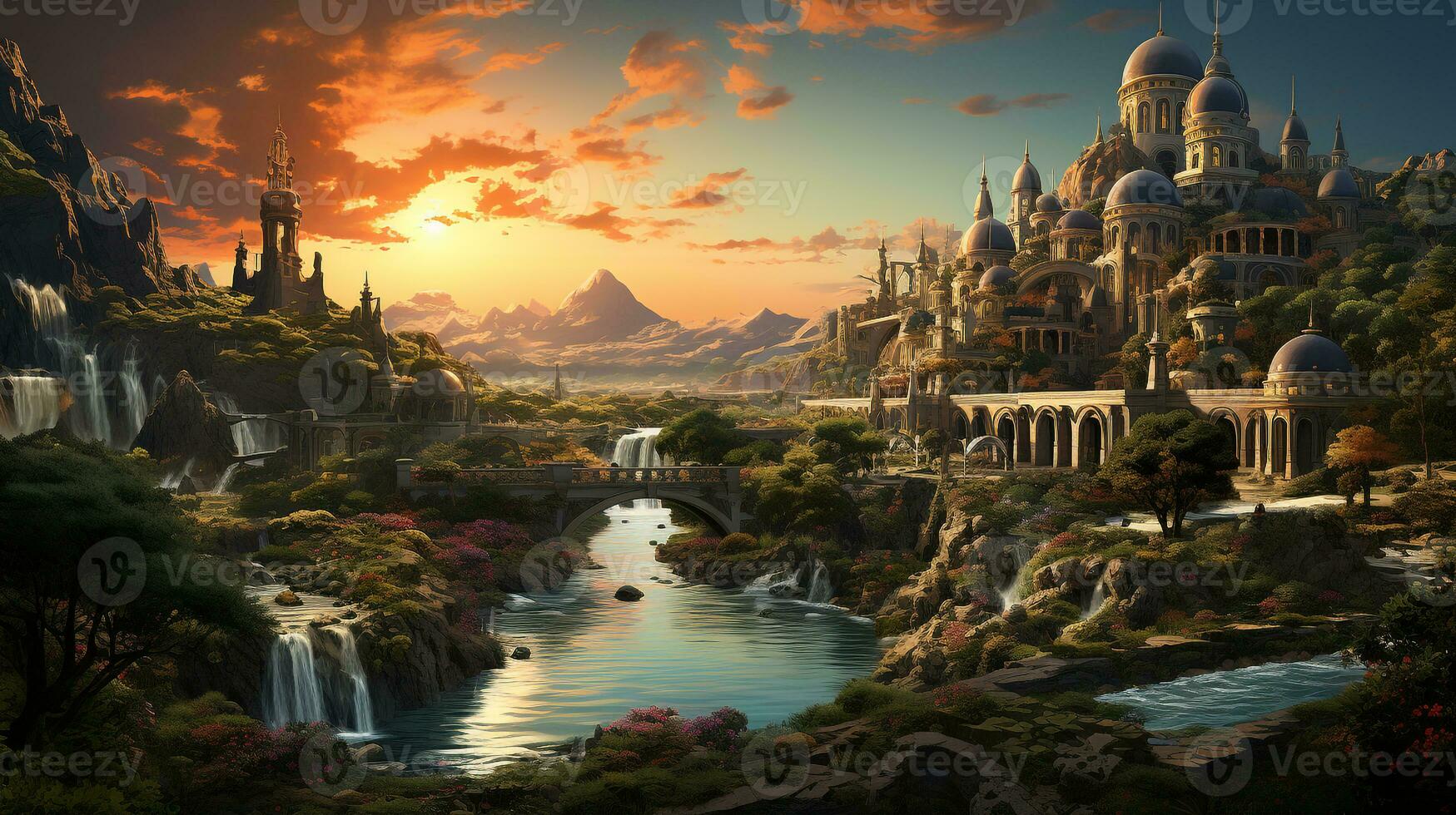 American tourism background photo