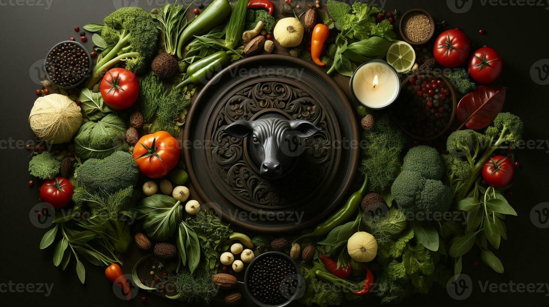 dia mundial del vegetariano foto