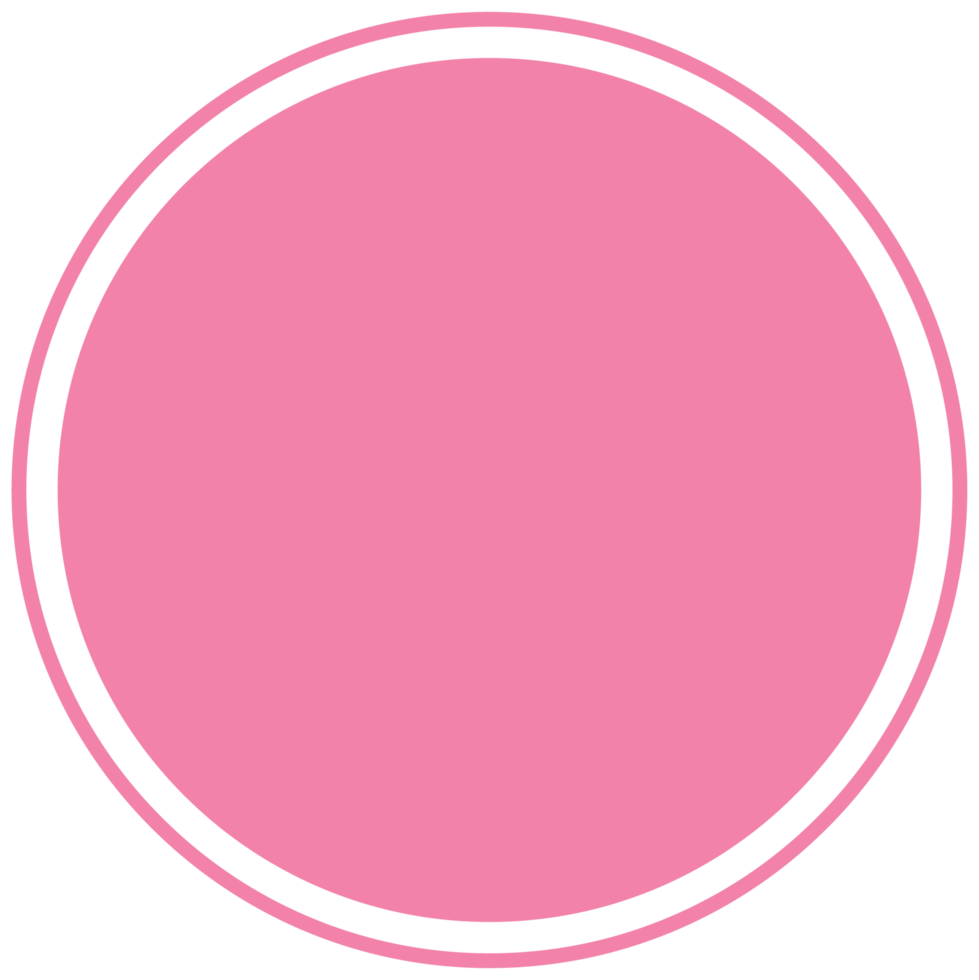 Pink round background for text. Create posts, stories, headlines, highlights. Transparent PNG Clipart