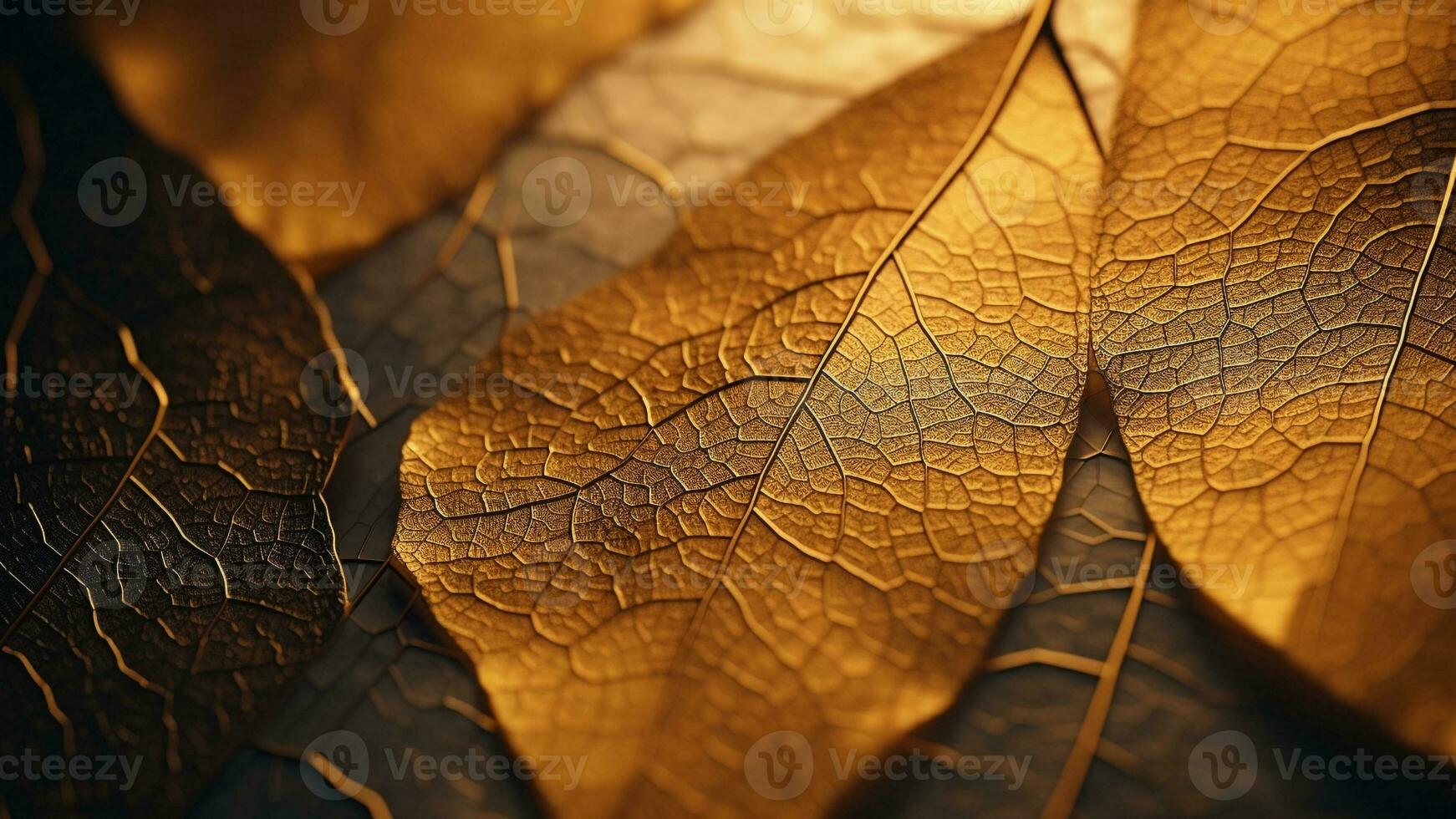 Luxury Leaf Texture Designs with Opulent Foliage Patterns, AI Generative photo