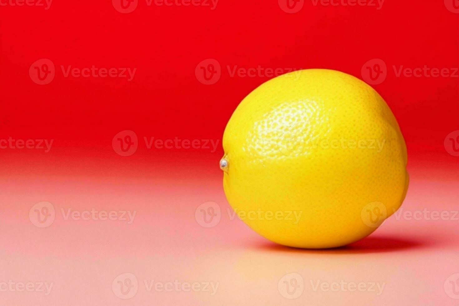 lemon. background. AI Generative Pro Photo
