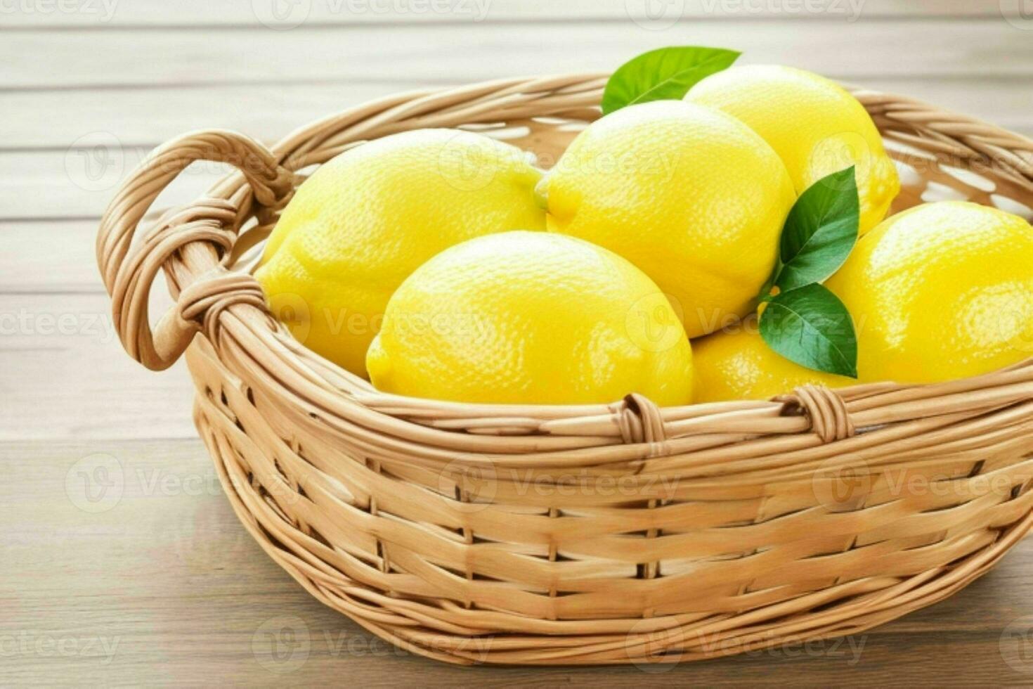 lemon. background. AI Generative Pro Photo