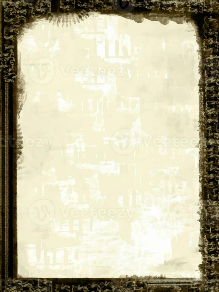 Abstract grunge rectangular frame photo