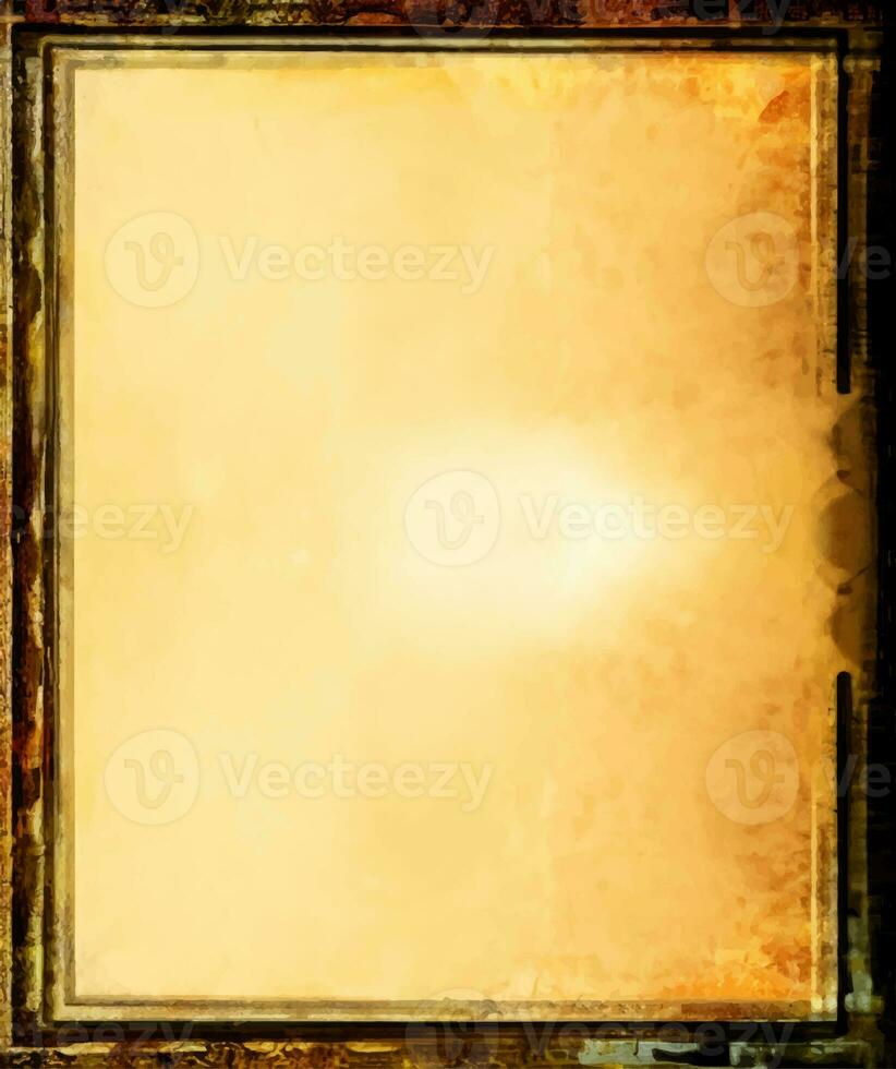 Abstract grunge rectangular frame photo