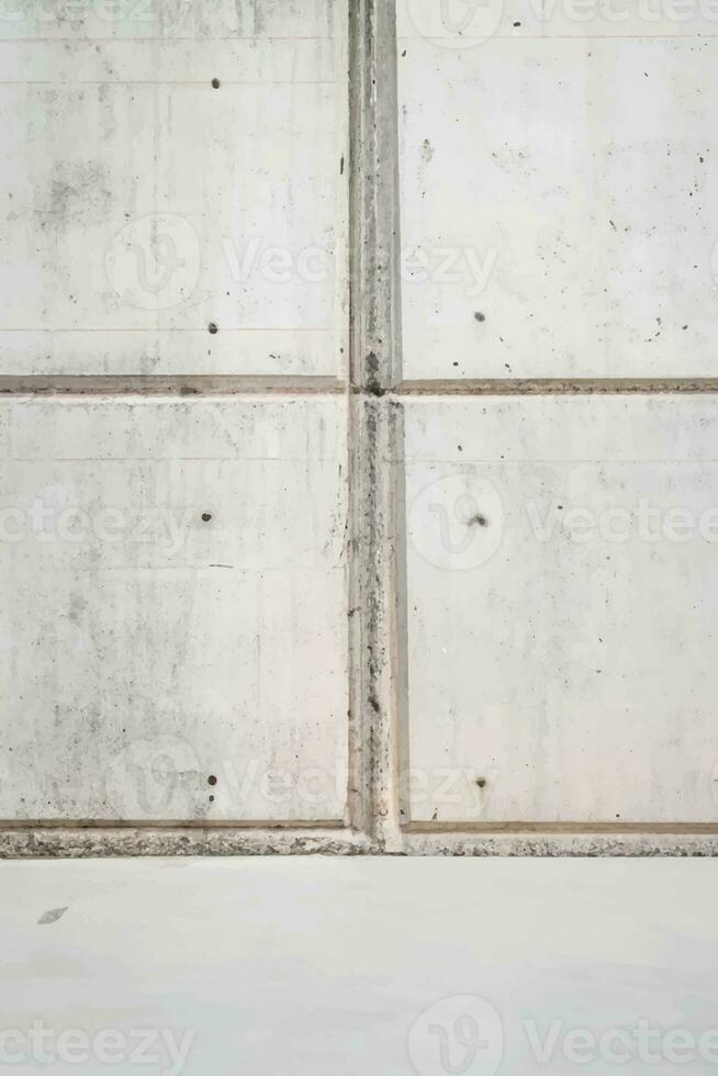 White concrete wall photo