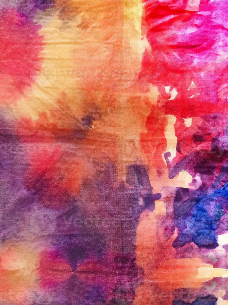 Watercolor tie dye background photo