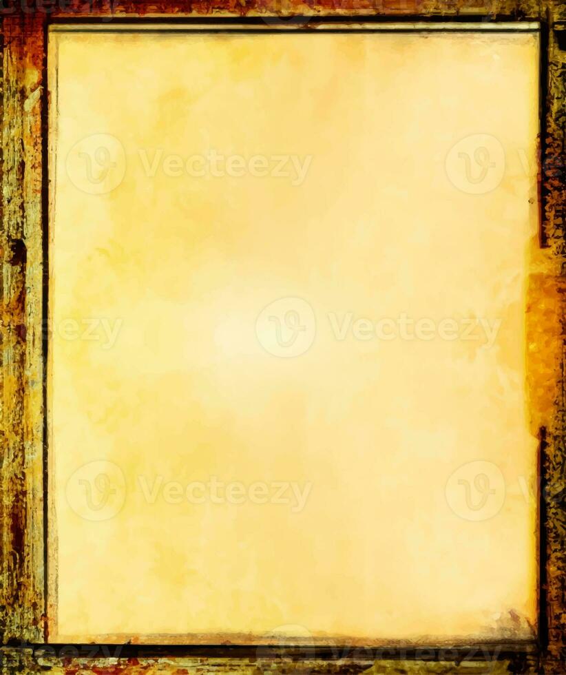 Abstract grunge rectangular frame photo