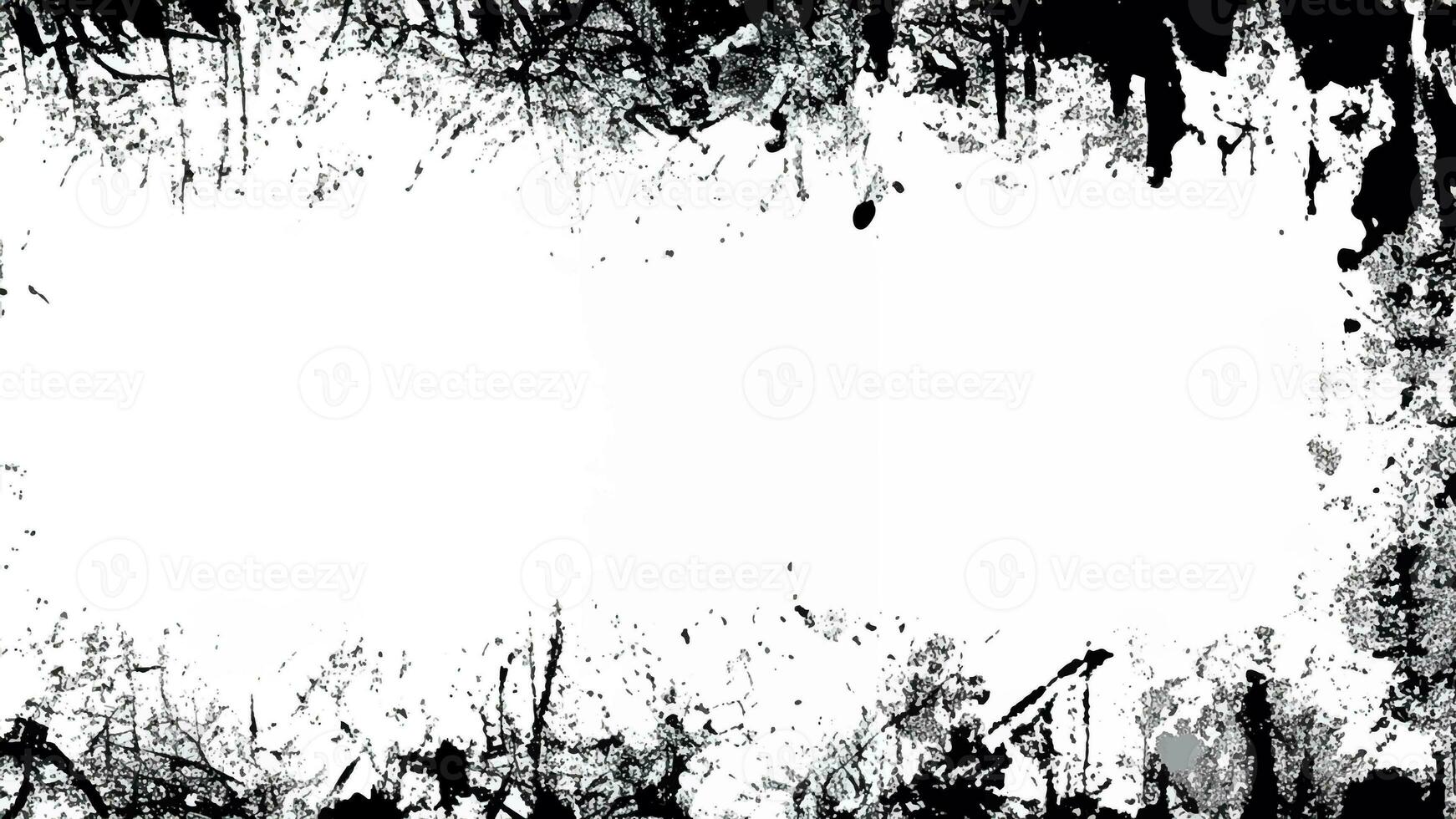 Abstract grunge rectangular frame photo