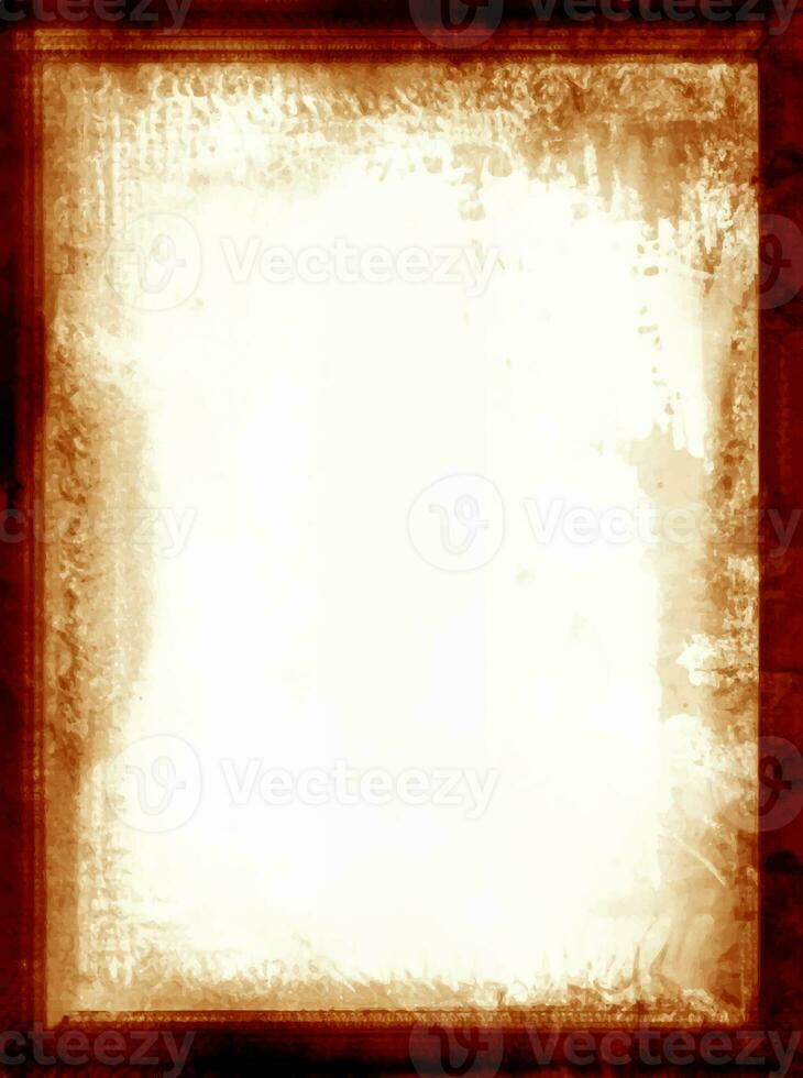 Abstract grunge rectangular frame photo