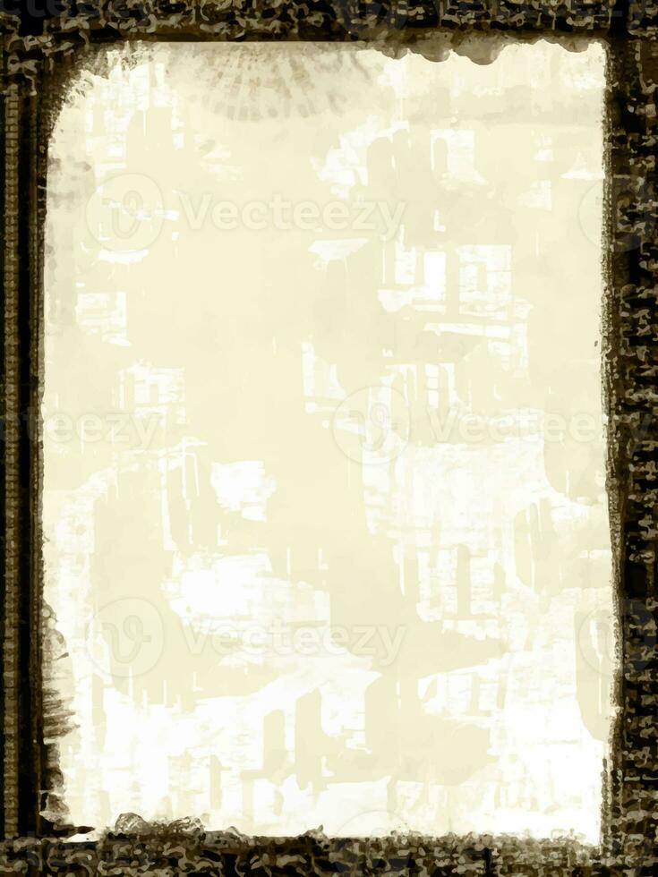 Abstract grunge rectangular frame photo