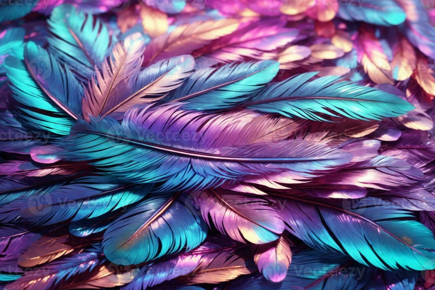 a close up of a bunch of black and brown feathers generative ai 32100863  Stock Photo at Vecteezy