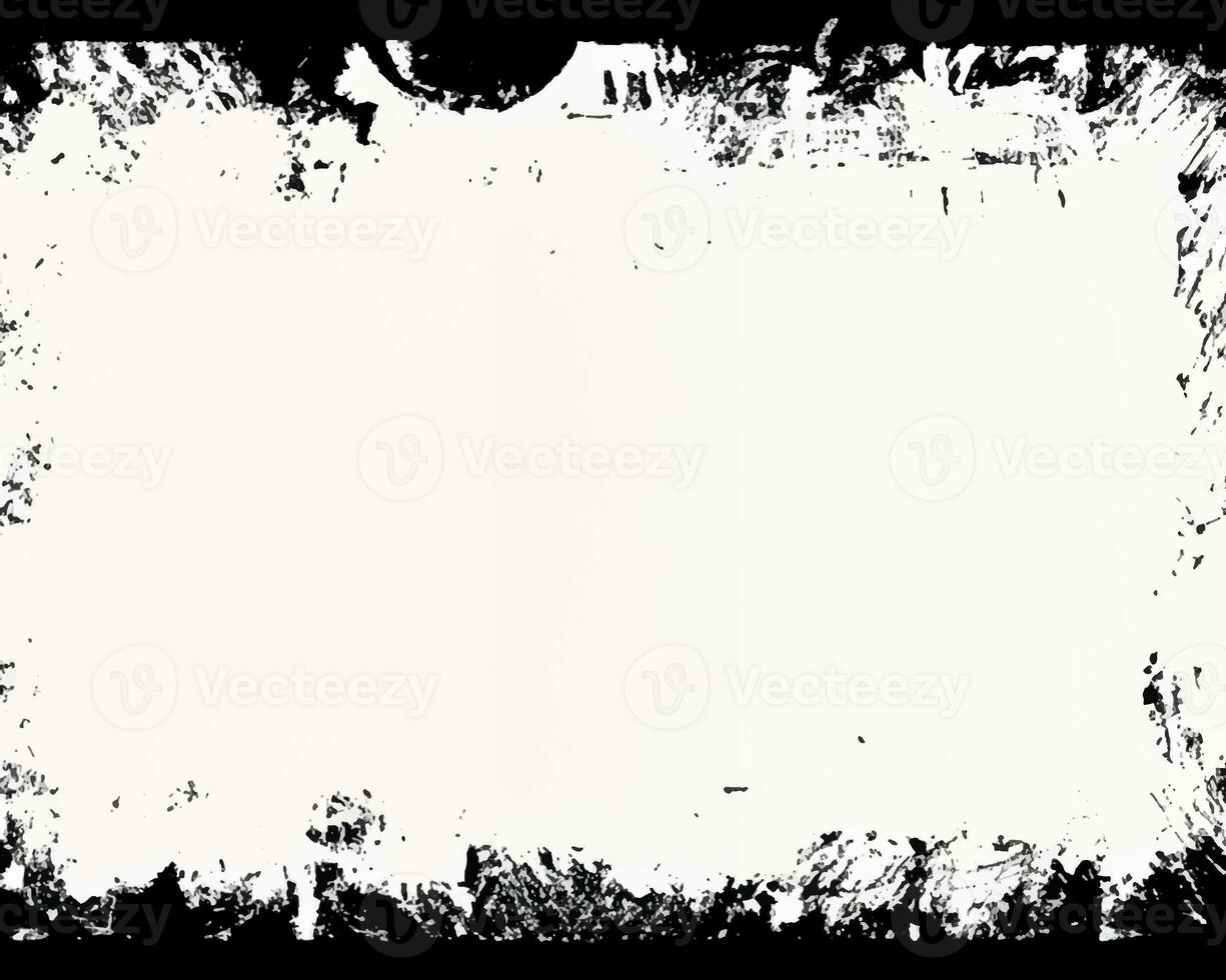 Abstract grunge rectangular frame photo