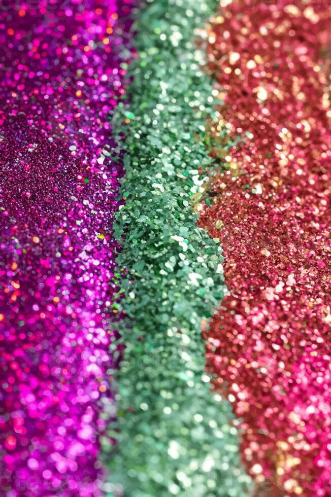 Glitter texture abstract decoration background photo