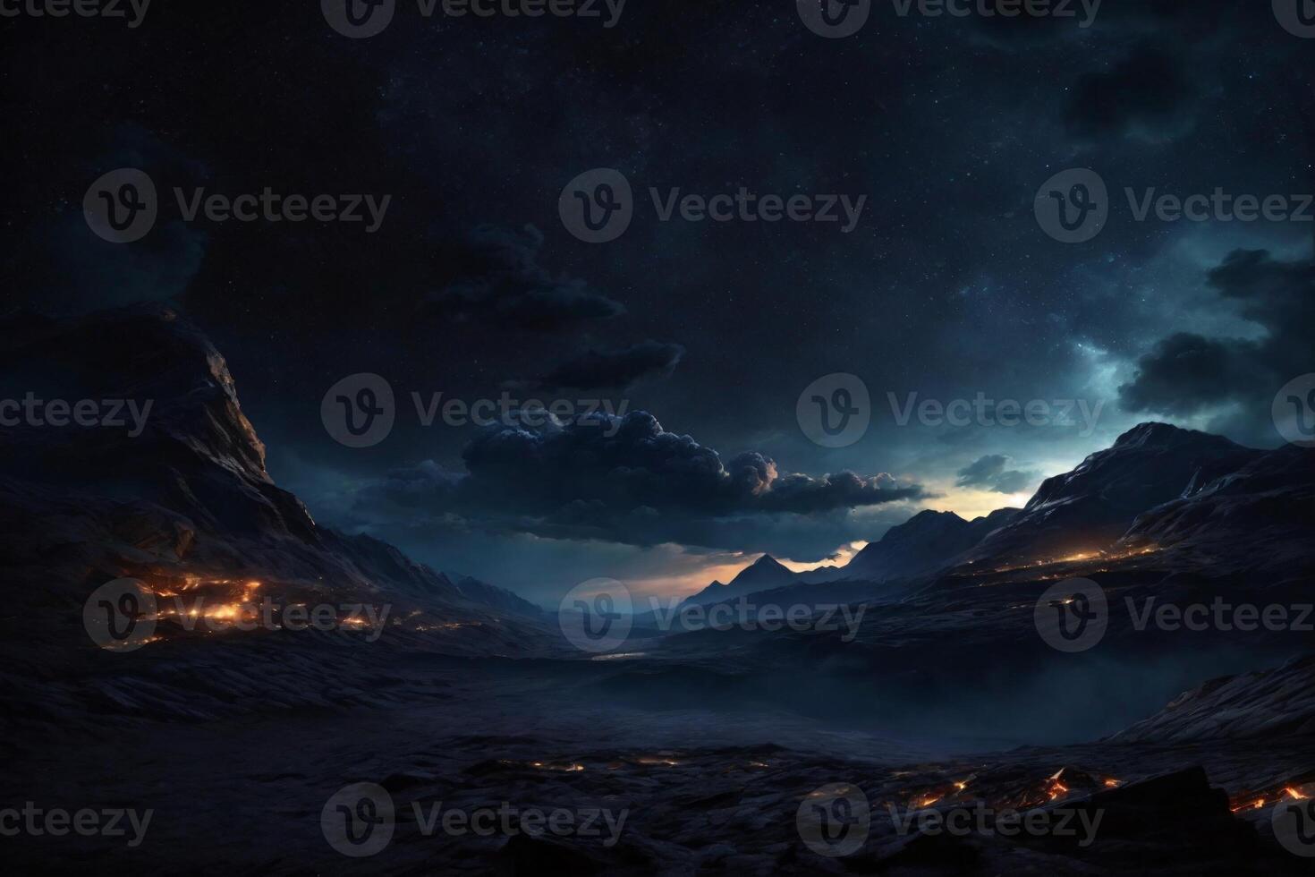 Black Sky Background, Starry Night Background, Night Sky Wallpaper