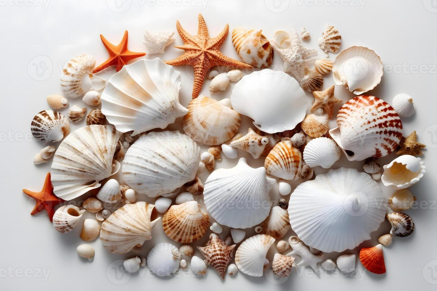 White Seashell Wallpaper, Seashell Background, Seashell Wallpaper