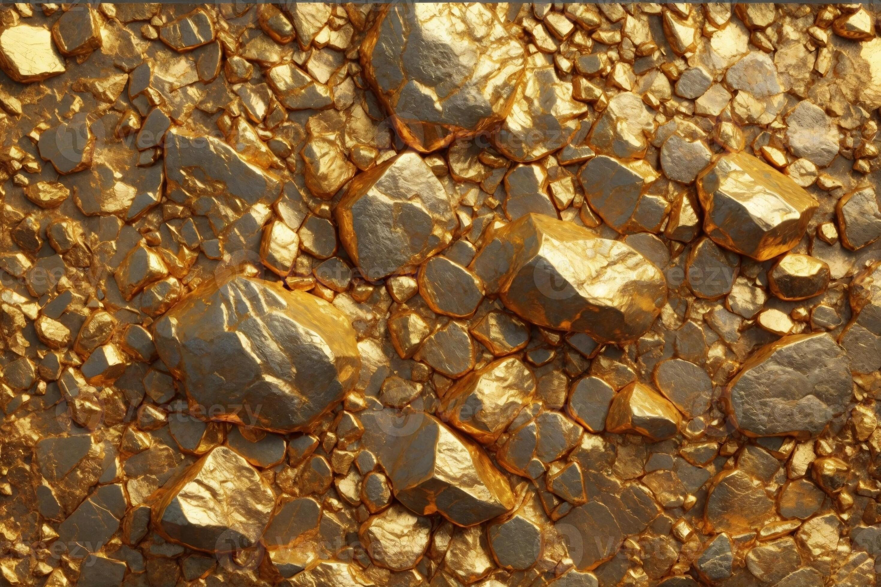 Gold Rock Texture Background, Gold Texture Background, Gold Stone